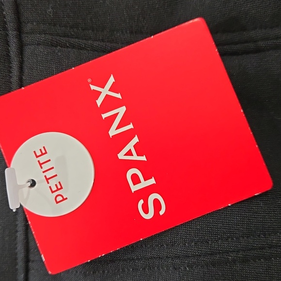 SPANX PETITE PERFECT SLIM PANT SLIM STRAIGHT BLACK NEW WITH TAGS SMALL P - Picture 8 of 11